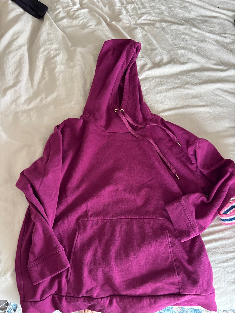 Lilly Pulitzer Magenta Drawstring Hoodie